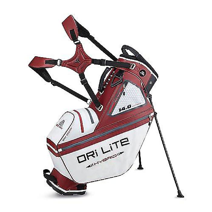 ビッグマックス(ビッグマックス) Dri Lite Hybrid Tour スタンドバッグ - 軽量ながら14分割のディバイダートップ、豊富なゴルフアクセサリー収納、耐水性がありプッシュカート対応のゴルフバッグハロウィーンセール/ハロウィングッズ