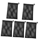 Toddmomy 10 Pcs Polyester Mesh Bag Pouch Balls Holder Portable Balls Pouch Net B...