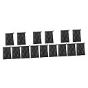 Unomor 15 Pcs Ball Carrier Sack Mesh Bag(ユノモア) - オーガナイザーバッグ 軽量収納袋 ジム スポーツ用具 収納袋 ...