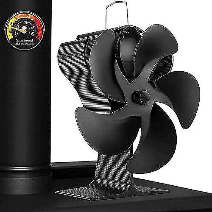 Xmasneed Wood Stove Fan(ޥˡɥåɥȡ֥ե) 5 Blade(5) for Wood Burn...