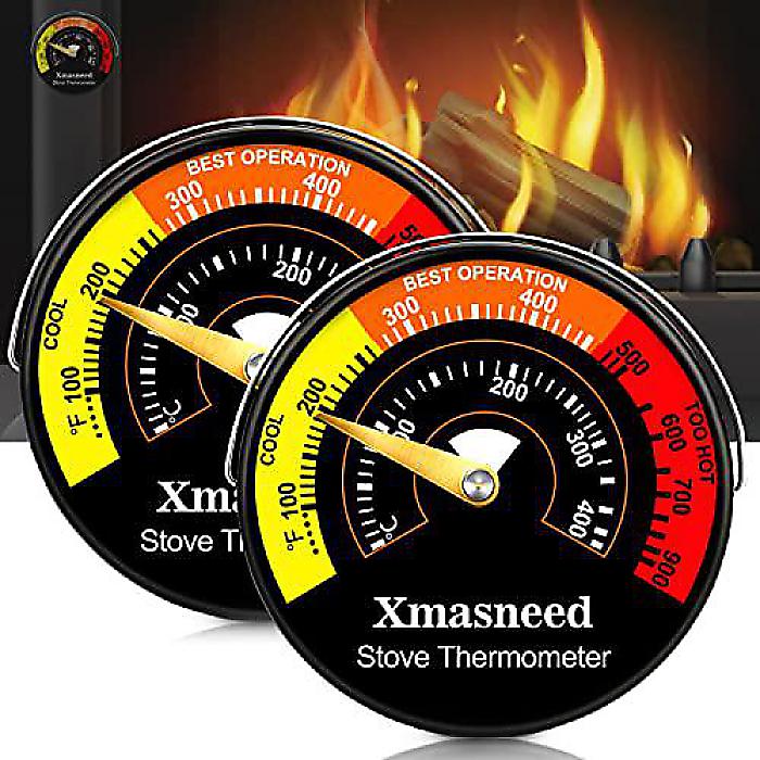 Wood Stove Thermometer Magnetic(ウッドストーブ サーモメーター) オ ...