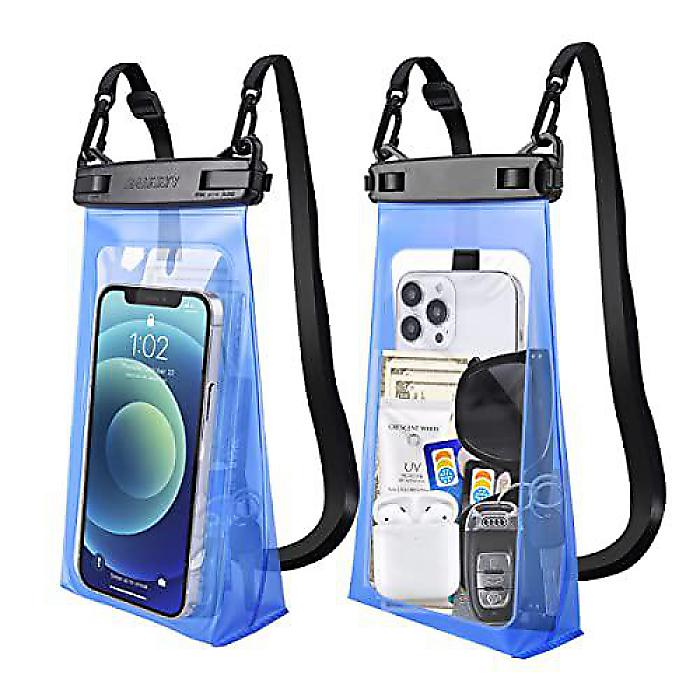 Large Capacity Waterproof Phone Pouch Floating(フローティング) iPhone 15 14 13 12 11 Pro Max X XR 8 Plus Samsung(サムスン) 6.9インチまで対応 IPX8防水 ボート スイミング カヤック用ドライバッグお正月 セール