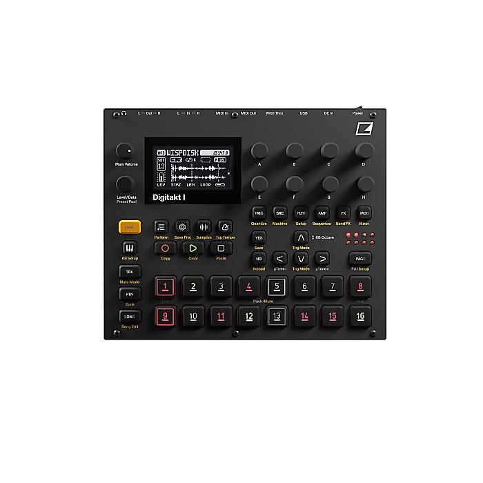 Elektron(エレクトロン) / Digitakt II - 16オーディオトラック・16MIDIトラック・デジタルドラムマシン＆ステレオサンプラー -母の日 セール