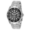 Invicta Men's Pro Diver 43mm ステンレススチールクォーツウォッチ シルバー (モデル: 30806)夏休みセール