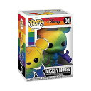 Funko POP Disney: Pride - Mickey Mouse (Rainbow) マルチカラー 3.75インチクリスマス セール