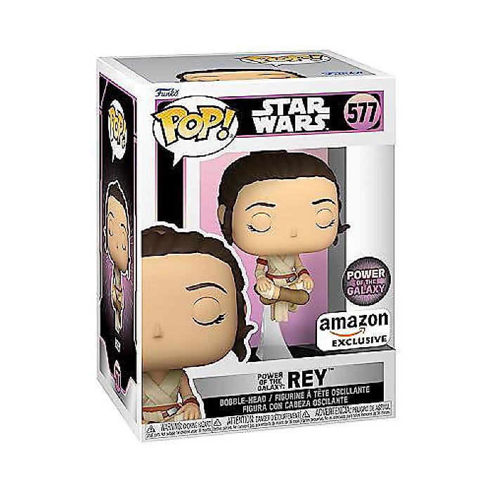 Funko Pop! Star Wars: Power of The Galaxy - Rey, Amazon Exclusiveクリスマス セール