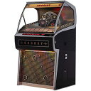 Crosley CR1210A-BK2ロケットフルサイズのヴィンテージジュークボックス(ブラック) - 70枚の45-RPM ヴィンテージレコードを収納可能夏休みセール(2)
