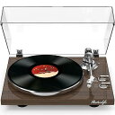 Retrolifeレコードプレーヤー ベルト駆動ワイヤレス出力付き 33 1/3&45 RPM 内蔵フォノプリアンプ&ライン出力 USBデジタルto PC Re...