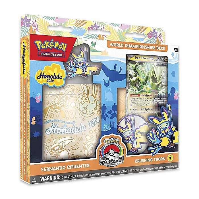 Pokemon Center(ポケモンセンター) / ポケモンカードゲーム 2024 ワールドチャンピオンシップス デッキ:フェルナンド・シフエンテス(クラッシ...
