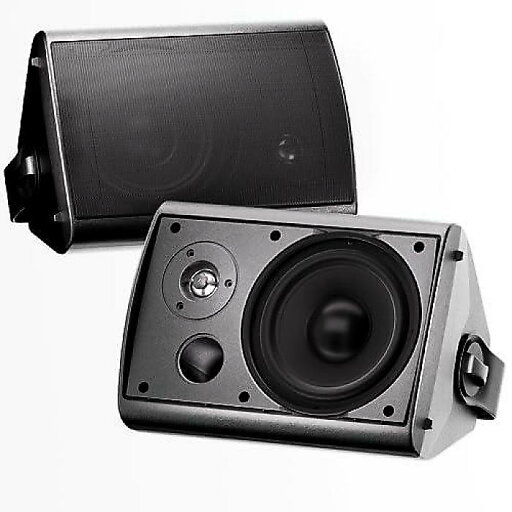 STUDIOFINIX 6.5インチアウトドアスピーカー ウォータープルーフ有線 400W ウォールマウント型 パッシブ スピーカー 室内用、パティオ、屋外デッキ、ポーチ、プールサイドに最適 (ブラック)夏休みセール STUDIOFINIX 6.5インチアウトドアスピーカー ウォータープルーフ有線 400W ウォールマウント型 パッシブ スピーカー 室内用、パティオ、屋外デッキ、ポーチ、プールサイドに最適 (ブラック)夏休みセール