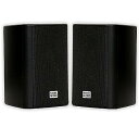 Acoustic Audio by Goldwood AA351B 2 Way Indoor Outdoor 500W Speakers w/ Powerful Bass (1 Pair, Black)クリスマス セール