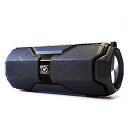 RUWQインドア&アウトドア ポータブルBluetoothスピーカー 「ブラック」 ワイヤレスBluetoothスピーカー サブウーファー オシャレでクールな音...