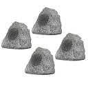 Theater Solutions 4R4G New Wired Granite Rock Patio Speakers (set of 4)夏休みセール