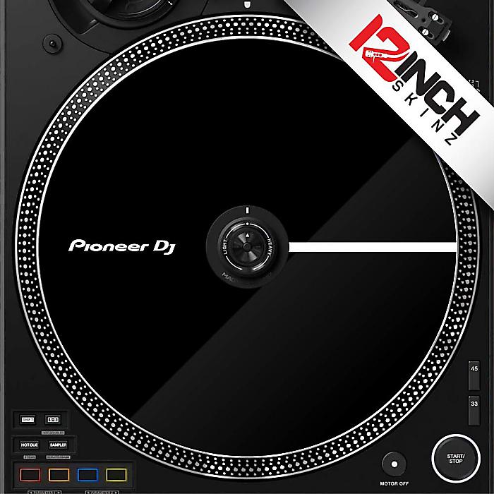 【ブラック】12inch SKINZ / Control Disc Pioneer PLX-CRSS12 (SINGLE) - Cue Colors【スムースタイプ】クリスマス セール