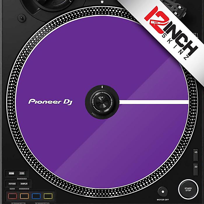 【パープル】12inch SKINZ / Control Disc Pioneer PLX-CRSS12 (SINGLE) - Cue Colors【ラジアルタイプ】クリスマス セール