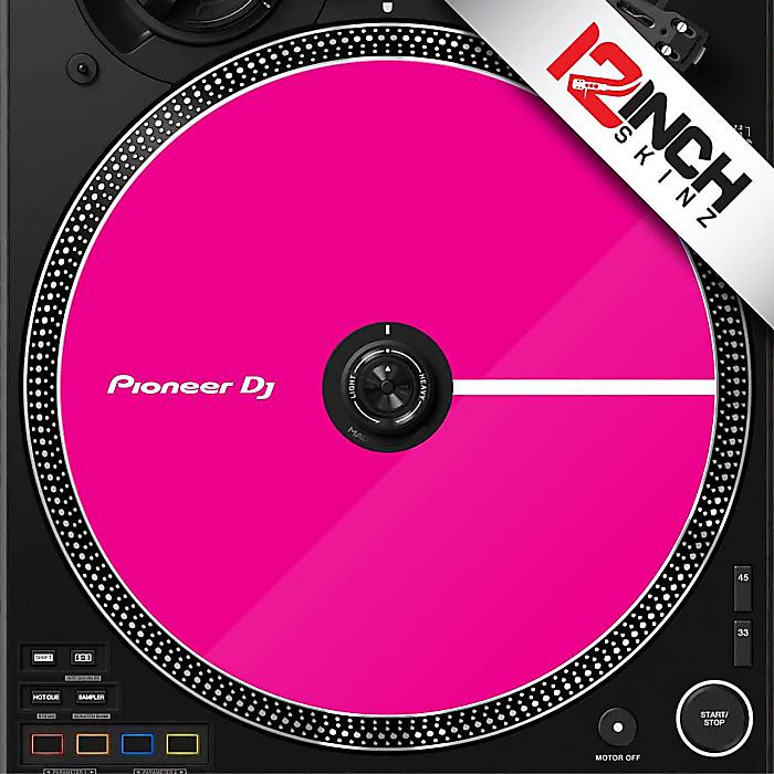 【ピンク】12inch SKINZ / Control Disc Pioneer PLX-CRSS12 (SINGLE) - Cue Colors【ラジアルタイプ】クリスマス セール