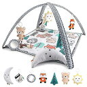 The Peanutshell 7 in 1 Baby Play Gym - Woodland Animals夏休みセール