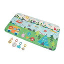 Fisher-Price(フィッシャープライス) ベビーエクストラビッグアドベンチャーズ プレイマット 60インチ 長さアクティビティマット、新生児と乳児用のお...