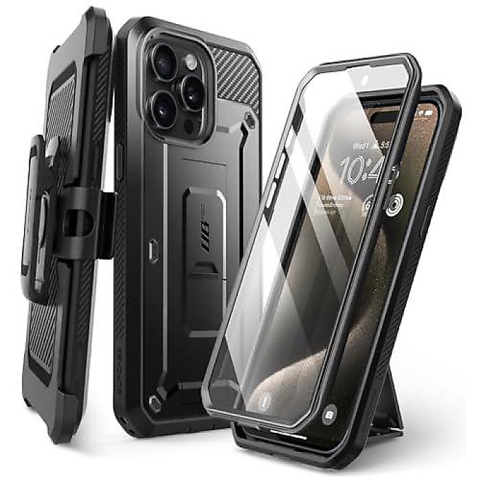 SUPCASE(サプケース) iPhone 15 Pro Max(アイフォーン15プロマックス) 6.7" ユニコーンビートルプロケース(ブラック)クリスマス セール