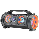 70wワイヤレスブルートゥーススピーカー「カラフルスポーツライト」マイク&FMラジオ搭載のアウトドアスピーカー夏休みセール