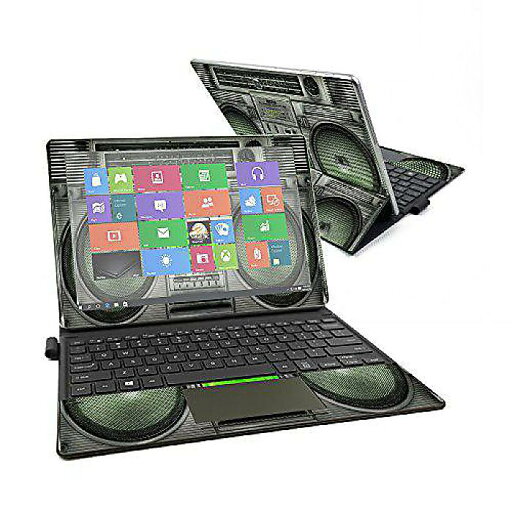 MightySkins Skin Samsung Galaxy Book 12" - Boombox(ブームボックス) | 保護用、耐久性、個性的なビニールデカールラップカバー | 着せ替え簡単、取り外し可能、スタイル変更可能 | 米国製夏休みセール MightySkins Skin Samsung Galaxy Book 12" - Boombox(ブームボックス) | 保護用、耐久性、個性的なビニールデカールラップカバー | 着せ替え簡単、取り外し可能、スタイル変更可能 | 米国製夏休みセール