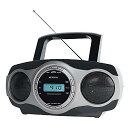 Retekess TR631 ポータブルステレオCDプレーヤー AM/FMラジオ シンプルで使いやすい CDプレーヤー夏休みセール