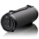 Tylerワイヤレス Bluetooth スピーカー 防水 長距離充電可能ブームボックス USB MP3 Micro SD AUX 入力 FMラジオ サウンド&...