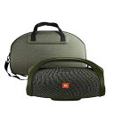 Hermitshellハードトラベルケース JBL Boombox(ジェービーエルブーメックス)用 - 防水ポータブルBluetoothスピーカー(グリーン)夏...