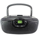 Philco Boombox Bluetooth対応ポータブルCDプレーヤー USB再生対応 MP3/WMA/CD-R/CD-RW対応 AUX入力付き ステレオサウンドクリスマス セール