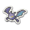 【メール便/送料無料】 Pokemon Center(ポケモンセンター) / クロバット ポケモンピクセルピンバッジ新生活応援【メール便/送料無料】