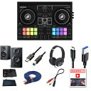 8大特典付 【スマホDJ・PC配信対応/ダストカバー付木製アンプ内蔵スピーカーセット】Reloop(リループ) / Buddy_400-SP068_USB3-A...