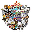Conquest Journals Harry Potter(ハリーポッター) Chibi Vinyl Stickersセット60個 ユニークなステッカー5個の...