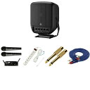 5大特典付 【(バッテリー付タイプ)AKGワイヤレスマイク2本セット】YAMAHA(ヤマハ) / STAGEPAS 100BTR_WMS40 PRO MINI2...