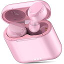 T6 True Wireless Earbuds Bluetooth 5.3 ワイヤレスチャージングケース付き タッチコントロール IPX8防水 ステレオイヤホ...
