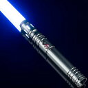 CUSTOM SABER(カスタムセーバー) スムースウィング LED ライトセイバー 9音声フォント RGB 無限カラー変化 ヘビーデュエリング対応の大人向けトイギフト - グレー新生活応援