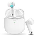 Bluetooth 5.3 ワイヤレスイヤホン ノイズキャンセリングマイク内蔵 イヤホン ステレオベース音質 IP7防水スポーツイヤフォン 32時間再生 USB...
