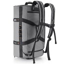 Gym Duffle Bag Backpack(ジムダッフルバックパック) 40L メディアム防水スポーツワークアウトバッグ シューコンパートメント付きBasketball, Soccer, Airline Approved Travel Backpack夏休みセール(4)
