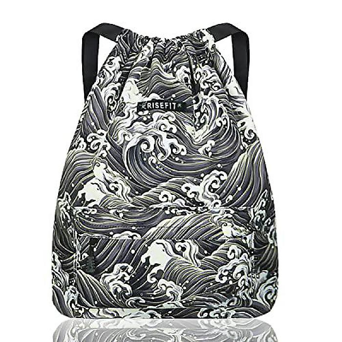 Waterproof Drawstring Bag Gym Sackpack for Men Women¢ݥåաۿ