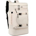 Asenlinトラベル バックパック 40L 男女兼用 ウォーターレジスタント キャリーオン デイパック ジム ベージュ夏休みセール