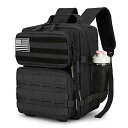 9Lミニタクティカルバックパック デイリーユース フィットネス サイクリング ブラック夏休みセール