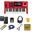 9大特典付 【初心者全部入り!!木製アンプ内蔵スピーカーセット】Akai(アカイ) / MPC Key 37_400-SP068_ES_SDcard64Op12...