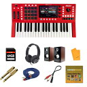 11大特典付 【初心者全部入り・高品質木材MDFスピーカー】Akai(アカイ) / MPC Key 37_ES_SDcard64_KCX85_BLKOp12_s...