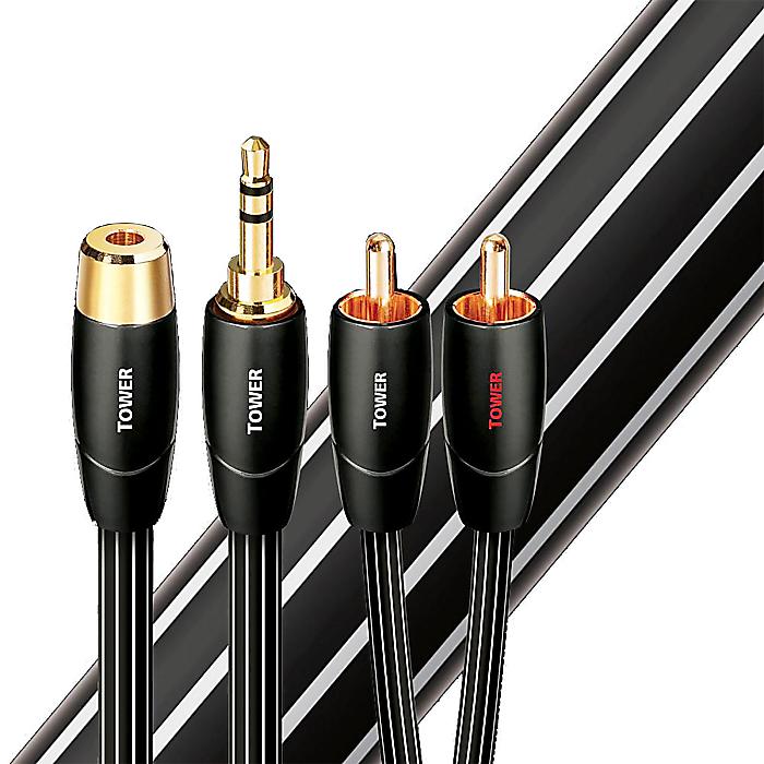 AudioQuest(ǥ) / Tower 5m 3.5mm to RCA (TOWER05MR) / ʥ󥿡ͥȥ֥ 