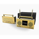 Bumpboxx MICROBOOM GOLD ネックレス型ブルートゥーススピーカー 24インチゴールドプレートチェーン付夏休みセール