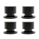 Flushbay 4 Pack Brass Speaker Spikes Floor Protectors Adjustable Isolation Spike...
