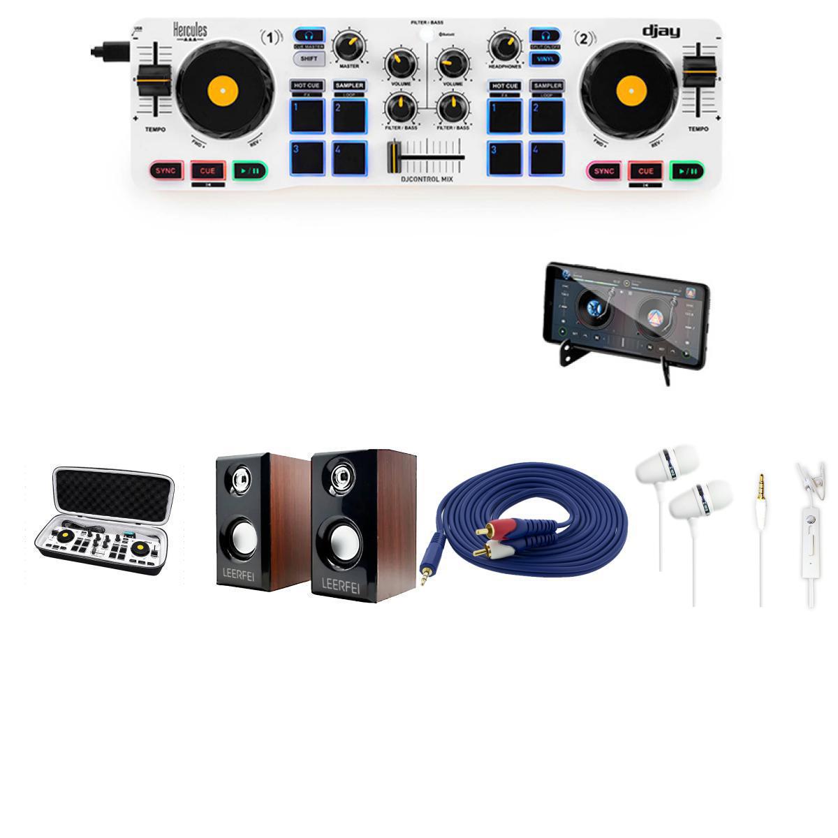 Hercules(ハーキューリース) / DJ Control Mix_for H…の事ならフレンズにご相談ください。ミュージックハウス フレンズだけの4大特典付き！ Hercules(ハーキューリース) / DJControl Mix Bluetooth Wireless DJ Controller (iOS and Android) 2 Decks 【dJay対応】 ワイヤレスポケットDJコントローラー：1点 ♪詳細♪クリックXANAD / EVAケース【DJ Control Starlight/DJCONTROL MIX対応】 セミハードケース ：1点 ♪詳細♪クリック【高品質木材MDF贅沢使用】木製2Wayスピーカー DJ / DTM / 楽器練習最適【安心の国内サポート】：1点 ♪詳細♪クリック【安心の国内サポート】金メッキ 接続ケーブル 【ステレオフォーンミニ - ステレオRCA】 (3m) / Pro-group(プロ・グループ)：1点 ♪詳細♪クリックPro-group(プロ・グループ) / Apple iPhone5/6対応 3.5mmプラグ イヤホンマイク 【ハンズフリー通話対応】：1点 ♪詳細♪クリックHercules(ハーキューリース) / DJ Control Mix_for H…セット商品一覧すぐDJプレイ！全部入りセットヘッドフォンセットケース・イヤホンセットケース・ヘッドホンセットケース＆初心者全部入り高品質木製スピーカーセットケース＆初心者全部入りLEDスピーカーセットケース＆初心者全部入りLマルチメディアスピーカーセットケース＆初心者全部入り低音ブースト対応木製スピーカーセットケース＆初心者全部入り低音ブースト対応木製スピーカーセットケース＆イヤホン、高品質木製スピーカーセットケース＆イヤホン、LEDスピーカーセットケース＆イヤホン、マルチメディアスピーカーセットケース＆イヤホン、低音ブースト対応木製スピーカーセット Hercules(ハーキューリース) / DJ Control Mix_for H…の特長！ケース＆イヤホン、高品質木製スピーカーセット Hercules(ハーキューリース) / DJ Control Mix_for H…のココが凄い！ DJコントローラー/本体のみの特徴ポケットサイズのワイヤレスPCDJコントローラーポケットサイズでどこへでも持ち運びできる！※本製品にはDJソフトウェアdJayに対応しています。 /セミハードケース Bの特徴DJ Control Starlight対応ケースEVA Hard Caseは圧縮成型EVA素材で構成され、軽量・頑丈さを兼ね備えたDJコントローラー用ハードケースです。※商品はケースのみです。機材は付属しません。 スピーカー/【高品質木材MDF贅沢使用】木製2Wayスピーカー DJ / DTM / 楽器練習最適【安心の国内サポート】の特徴この価格ではあり得ない贅沢な木材のMDFを使用ご自宅でのDJ,DTMなど楽器練習に最適な音量を確保します。スタイリッシュな外観と優れた音響性能を融合 接続ケーブル/【安心の国内サポート】金メッキ 接続ケーブル 【ステレオフォーンミニ - ステレオRCA】 (3m) / Pro-group(プロ・グループ)の特徴拘りの金メッキプラグ仕様、高音質フラットケーブル！今だけ、お試し価格！高音質フラットを維持し、超コストパフォーマンスを実現！今までのケーブルの金額を考えてしまう、革命的なケーブル！！エコパッケージを採用し、コスト大幅カット！！Beldenの様な超絶的なフラットとはいきませんが、Audio-○○nicaとか、高級オーディオ系のケーブルを買うより相当お得です！！ イヤホン/Pro-group(プロ・グループ) / Apple iPhone5/6対応 3.5mmプラグ イヤホンマイク 【ハンズフリー通話対応】の特徴ハンズフリー通話に拘わった高性能イヤホンマイクハンズフリー通話にこだわり、集音性能、会話の発音性能をとことん分析して、とても扱いやすくしたイヤホンマイクです。ステレオ、ヴォリュームコントロール、曲再生コントロールに対応。 全て新品。ケーブル・消耗品以外メーカー1年保証書付のでご安心してお買いもの頂けます。Hercules(ハーキューリース) / DJ Control Mix_for H…の事ならフレンズにご相談ください。ミュージックハウス フレンズだけの4大特典付き！ Hercules(ハーキューリース) / DJControl Mix Bluetooth Wireless DJ Controller (iOS and Android) 2 Decks 【dJay対応】 ワイヤレスポケットDJコントローラー：1点 ♪詳細♪クリックXANAD / EVAケース【DJ Control Starlight/DJCONTROL MIX対応】 セミハードケース ：1点 ♪詳細♪クリック【高品質木材MDF贅沢使用】木製2Wayスピーカー DJ / DTM / 楽器練習最適【安心の国内サポート】：1点 ♪詳細♪クリック【安心の国内サポート】金メッキ 接続ケーブル 【ステレオフォーンミニ - ステレオRCA】 (3m) / Pro-group(プロ・グループ)：1点 ♪詳細♪クリックPro-group(プロ・グループ) / Apple iPhone5/6対応 3.5mmプラグ イヤホンマイク 【ハンズフリー通話対応】：1点 ♪詳細♪クリックHercules(ハーキューリース) / DJ Control Mix_for H…セット商品一覧すぐDJプレイ！全部入りセットヘッドフォンセットケース・イヤホンセットケース・ヘッドホンセットケース＆初心者全部入り高品質木製スピーカーセットケース＆初心者全部入りLEDスピーカーセットケース＆初心者全部入りLマルチメディアスピーカーセットケース＆初心者全部入り低音ブースト対応木製スピーカーセットケース＆初心者全部入り低音ブースト対応木製スピーカーセットケース＆イヤホン、高品質木製スピーカーセットケース＆イヤホン、LEDスピーカーセットケース＆イヤホン、マルチメディアスピーカーセットケース＆イヤホン、低音ブースト対応木製スピーカーセット Hercules(ハーキューリース) / DJ Control Mix_for H…の特長！ケース＆イヤホン、高品質木製スピーカーセット Hercules(ハーキューリース) / DJ Control Mix_for H…のココが凄い！ DJコントローラー/本体のみの特徴ポケットサイズのワイヤレスPCDJコントローラーポケットサイズでどこへでも持ち運びできる！※本製品にはDJソフトウェアdJayに対応しています。 /セミハードケース Bの特徴DJ Control Starlight対応ケースEVA Hard Caseは圧縮成型EVA素材で構成され、軽量・頑丈さを兼ね備えたDJコントローラー用ハードケースです。※商品はケースのみです。機材は付属しません。 スピーカー/【高品質木材MDF贅沢使用】木製2Wayスピーカー DJ / DTM / 楽器練習最適【安心の国内サポート】の特徴この価格ではあり得ない贅沢な木材のMDFを使用ご自宅でのDJ,DTMなど楽器練習に最適な音量を確保します。スタイリッシュな外観と優れた音響性能を融合 接続ケーブル/【安心の国内サポート】金メッキ 接続ケーブル 【ステレオフォーンミニ - ステレオRCA】 (3m) / Pro-group(プロ・グループ)の特徴拘りの金メッキプラグ仕様、高音質フラットケーブル！今だけ、お試し価格！高音質フラットを維持し、超コストパフォーマンスを実現！今までのケーブルの金額を考えてしまう、革命的なケーブル！！エコパッケージを採用し、コスト大幅カット！！Beldenの様な超絶的なフラットとはいきませんが、Audio-○○nicaとか、高級オーディオ系のケーブルを買うより相当お得です！！ イヤホン/Pro-group(プロ・グループ) / Apple iPhone5/6対応 3.5mmプラグ イヤホンマイク 【ハンズフリー通話対応】の特徴ハンズフリー通話に拘わった高性能イヤホンマイクハンズフリー通話にこだわり、集音性能、会話の発音性能をとことん分析して、とても扱いやすくしたイヤホンマイクです。ステレオ、ヴォリュームコントロール、曲再生コントロールに対応。 全て新品。ケーブル・消耗品以外メーカー1年保証書付のでご安心してお買いもの頂けます。