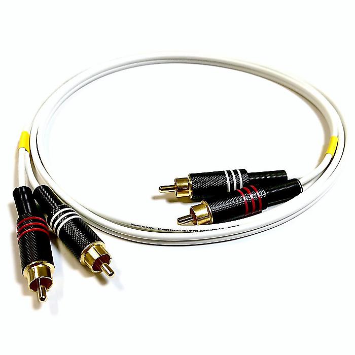 Exform(エクスフォルム) / BABYシリーズ赤白ピンピン OFCケーブル (イエロー/1.5m) [2RR-1.5M-baby-YLW]ホワイトデー セール