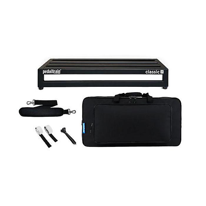 Pedaltrain(ペダルトレイン) / PT-CL2-SC Classic 2 の事ならフレンズにご相談ください。 Pedaltrain(ペダルトレイン) / PT-CL2-SC Classic 2 の特長！約61センチの幅の大型フレームを持つ、11フラッグシ...... Pedaltrain(ペダルトレイン) / PT-CL2-SC Classic 2 のココが凄い！ Pedaltrain(ペダルトレイン) / PT-CL2-SC Classic 2 のメーカー説明 約61センチの幅の大型フレームを持つ、フラッグシップ・モデル Pedaltrain(ペダルトレイン) / PT-CL2-SC Classic 2 の仕様 ■エフェクターボード■スペック・サイズ・重量（ボード本体）：60.9×31.7×8.9cm／1.47kg・ボードの高さ低い側：3.5cm（内、ゴム足0.5cm）高い側：7cm（内、ゴム足0.5cm）・ソフトケース：66×39.4×12.7cm／1.81kg・ソフトケースの内寸約W65cmxH38cmxD10cm※素材が柔らかいため、縦横幅はボード+4〜6cmの範囲で伸縮。※高さ（D）はマチ部分の長さ。天面を押し付けると+0.5〜1cmほどは許容。■付属品：ソフトケース、ベルクロ・テープPedaltrain(ペダルトレイン) / PT-CL2-SC Classic 2 の事ならフレンズにご相談ください。 Pedaltrain(ペダルトレイン) / PT-CL2-SC Classic 2 の特長！約61センチの幅の大型フレームを持つ、11フラッグシ...... Pedaltrain(ペダルトレイン) / PT-CL2-SC Classic 2 のココが凄い！ Pedaltrain(ペダルトレイン) / PT-CL2-SC Classic 2 のメーカー説明 約61センチの幅の大型フレームを持つ、フラッグシップ・モデル Pedaltrain(ペダルトレイン) / PT-CL2-SC Classic 2 の仕様 ■エフェクターボード■スペック・サイズ・重量（ボード本体）：60.9×31.7×8.9cm／1.47kg・ボードの高さ低い側：3.5cm（内、ゴム足0.5cm）高い側：7cm（内、ゴム足0.5cm）・ソフトケース：66×39.4×12.7cm／1.81kg・ソフトケースの内寸約W65cmxH38cmxD10cm※素材が柔らかいため、縦横幅はボード+4〜6cmの範囲で伸縮。※高さ（D）はマチ部分の長さ。天面を押し付けると+0.5〜1cmほどは許容。■付属品：ソフトケース、ベルクロ・テープ
