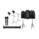 BEHRINGER ( ベリンガー ) / PPA2000BT CWS802M ワイヤレスマイク2本セット夏休みセール