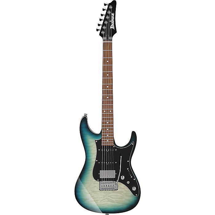 Ibanez(アイバニーズ) / AZ24P1QM-DOBの事ならフレンズにご相談ください。 Ibanez(アイバニーズ) / AZ24P1QM-DOBの特長！新世代ギタリストのスタンダード・モデル、AZ Premium SSHレイアウト 新モデル Ibanez(アイバニーズ) / AZ24P1QM-DOBのココが凄い！ Ibanez(アイバニーズ) / AZ24P1QM-DOBのメーカー説明 ・ 杢目が美しいキルトメイプル・ボディトップに、鮮やかな青緑カラー・バーストで仕上げ、輪郭ある印象を与えるホワイト・バインディングを巻いた、SSHピックアップ・レイアウト 新モデル・ Gotoh（R） MG-T ロッキング・マシンヘッド・ ローステッド・メイプル ネック ＆ 指板・ AZ専用 Oval C(オーヴァル”C”)ネック・シェイプ・ Super All Access(スーパー・オール・アクセス)ネック・ジョイント、専用デザインのボディ・コンター・ ステンレス・フレット・ 蓄光の指板サイド・ドット・ポジション・インレイ・ セイモア・ダンカンと共同開発したHyperionTM(ハイペリオン)ピックアップ・ dyna-MIX 9(ダイナ‐ミックス9) スイッチング・システム・ スチール・サドル搭載のIbanez T1502トレモロ・ブリッジ(Gotoh（R）製)・ Graph Tech（R） ナット■AZ Oval C Roasted Maple neck ＆ fretboardネック材には加熱処理されたメイプル材を使用しています。加熱処理をすることで、形状安定性、反りに対する耐久性、耐水性、温度変化に強いといった効果を期待できます。 Ibanez(アイバニーズ) / AZ24P1QM-DOBの仕様 - Neck type ：AZ Oval C Roasted Maple neck- Body： Quilted Maple top / American Basswood body- Fretboard ：Roasted Maple fretboard w/Mother of Pearl dot ＆ Luminescent side dot inlay- Fret ：Jumbo Stainless steel frets- Nut ：Graph Tech（R） nut- Machine head ：Gotoh（R） MG-T locking machine heads- Bridge ：Gotoh（R） T1502 tremolo bridge- Neck pickup ：Seymour Duncan（R） HyperionTM (S) neck pickup- Middle Pickup ：Seymour Duncan（R） HyperionTM (S) middle pickup- Brid 全て新品。ケーブル・消耗品以外メーカー1年保証書付のでご安心してお買いもの頂けます。Ibanez(アイバニーズ) / AZ24P1QM-DOBの事ならフレンズにご相談ください。 Ibanez(アイバニーズ) / AZ24P1QM-DOBの特長！新世代ギタリストのスタンダード・モデル、AZ Premium SSHレイアウト 新モデル Ibanez(アイバニーズ) / AZ24P1QM-DOBのココが凄い！ Ibanez(アイバニーズ) / AZ24P1QM-DOBのメーカー説明 ・ 杢目が美しいキルトメイプル・ボディトップに、鮮やかな青緑カラー・バーストで仕上げ、輪郭ある印象を与えるホワイト・バインディングを巻いた、SSHピックアップ・レイアウト 新モデル・ Gotoh（R） MG-T ロッキング・マシンヘッド・ ローステッド・メイプル ネック ＆ 指板・ AZ専用 Oval C(オーヴァル”C”)ネック・シェイプ・ Super All Access(スーパー・オール・アクセス)ネック・ジョイント、専用デザインのボディ・コンター・ ステンレス・フレット・ 蓄光の指板サイド・ドット・ポジション・インレイ・ セイモア・ダンカンと共同開発したHyperionTM(ハイペリオン)ピックアップ・ dyna-MIX 9(ダイナ‐ミックス9) スイッチング・システム・ スチール・サドル搭載のIbanez T1502トレモロ・ブリッジ(Gotoh（R）製)・ Graph Tech（R） ナット■AZ Oval C Roasted Maple neck ＆ fretboardネック材には加熱処理されたメイプル材を使用しています。加熱処理をすることで、形状安定性、反りに対する耐久性、耐水性、温度変化に強いといった効果を期待できます。 Ibanez(アイバニーズ) / AZ24P1QM-DOBの仕様 - Neck type ：AZ Oval C Roasted Maple neck- Body： Quilted Maple top / American Basswood body- Fretboard ：Roasted Maple fretboard w/Mother of Pearl dot ＆ Luminescent side dot inlay- Fret ：Jumbo Stainless steel frets- Nut ：Graph Tech（R） nut- Machine head ：Gotoh（R） MG-T locking machine heads- Bridge ：Gotoh（R） T1502 tremolo bridge- Neck pickup ：Seymour Duncan（R） HyperionTM (S) neck pickup- Middle Pickup ：Seymour Duncan（R） HyperionTM (S) middle pickup- Brid 全て新品。ケーブル・消耗品以外メーカー1年保証書付のでご安心してお買いもの頂けます。